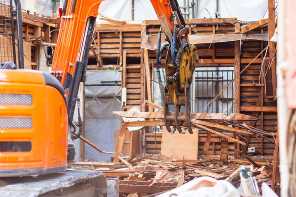 Cabin Demolition in Lincoln