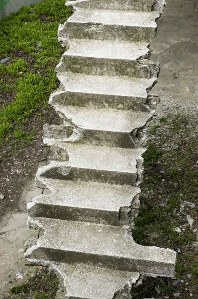 Concrete Steps Demolition in Lincoln